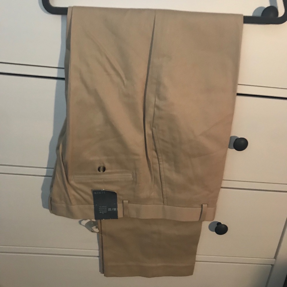 J Crew Chinos Vintage NWT 35/32